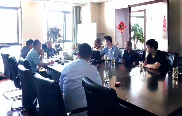 合肥精銳電力與合工大共同商討推進配電智能運維平臺建設工作