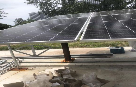 合肥精銳電力工程有限公司首座光伏電站項目順利開工建設